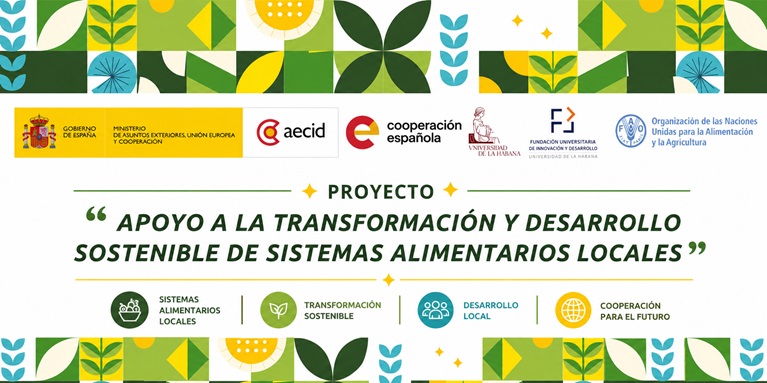 FAOCuba's tweet photo. Cuba impulsa innovación local para transformar sistemas alimentarios 🇨🇺
@FundacionUH @FAOCuba y @AECID_es @CooperacionESP, como socio financiador, lanzan proyecto que apuesta por la innovación y la articulación territorial para fortalecer soberanía alimentaria a escala municipal https://t.co/DPYF1AoMU6