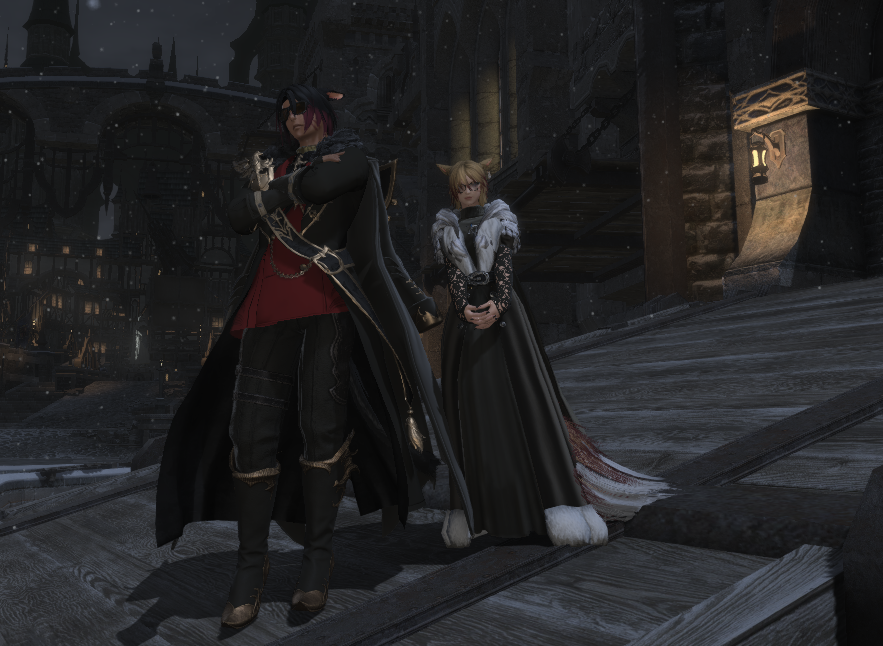 RadBunYesterday's tweet photo. "For the sake of diplomacy in Ishgard I must leave so soon.  Phina would not have any of it, she acts still so much like a child.  Since this is merely diplomatic meetings I agreed that she could come this time.  I suppose it was worth to see her face light up so." - Y'bael https://t.co/h8mj5uGjja
