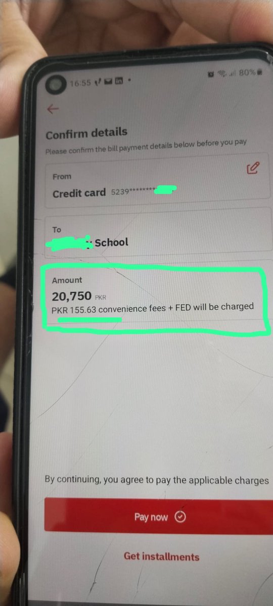 AhsanCheema11's tweet photo. Another piece of evidence of customers' inconvenience. You earn money on the name of convenience, and we pay FED on your earnings. #wakeup @StateBank_Pak @GovtofPakistan https://t.co/LWWRCx1Ww7