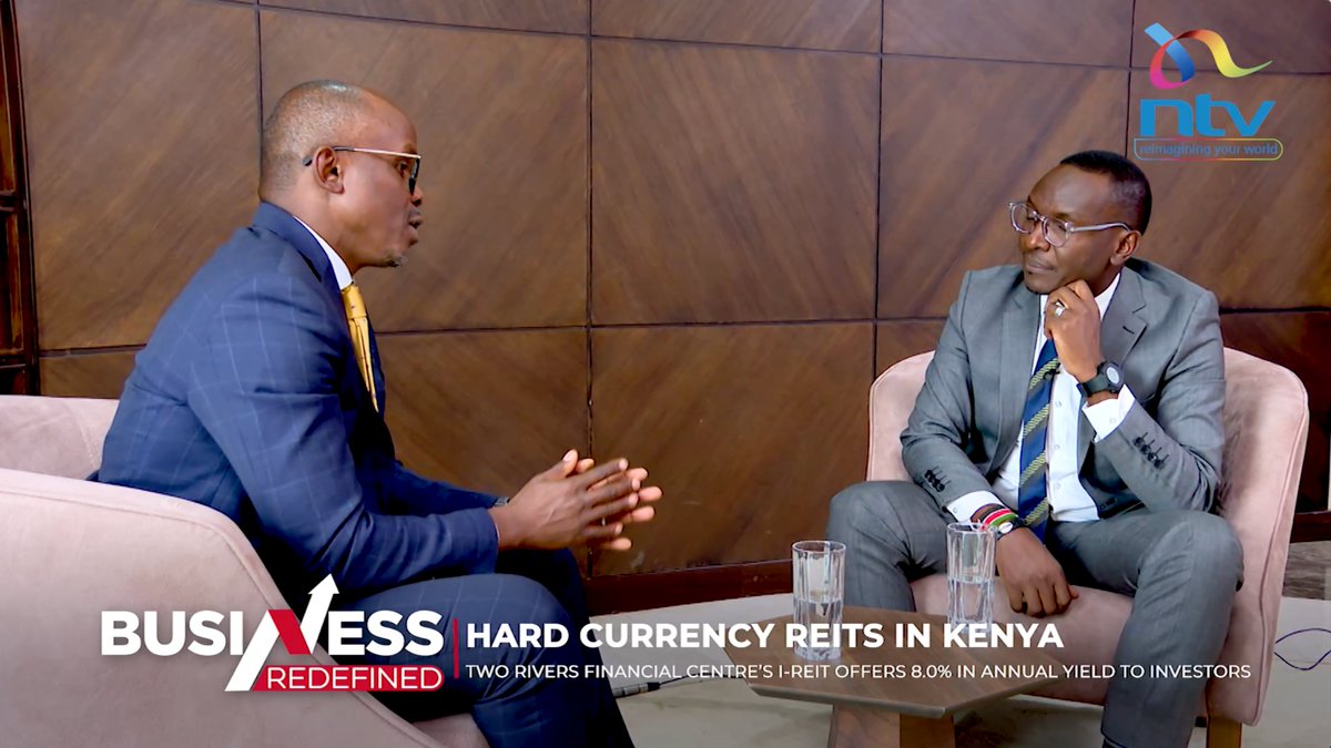 ntvkenya's tweet photo. Now Airing: Understanding hard currency Reits in Kenya with Centum's James Mworia
#BusinessRedefined: https://t.co/BOyab7tJVp https://t.co/w5lOEHjNaA
