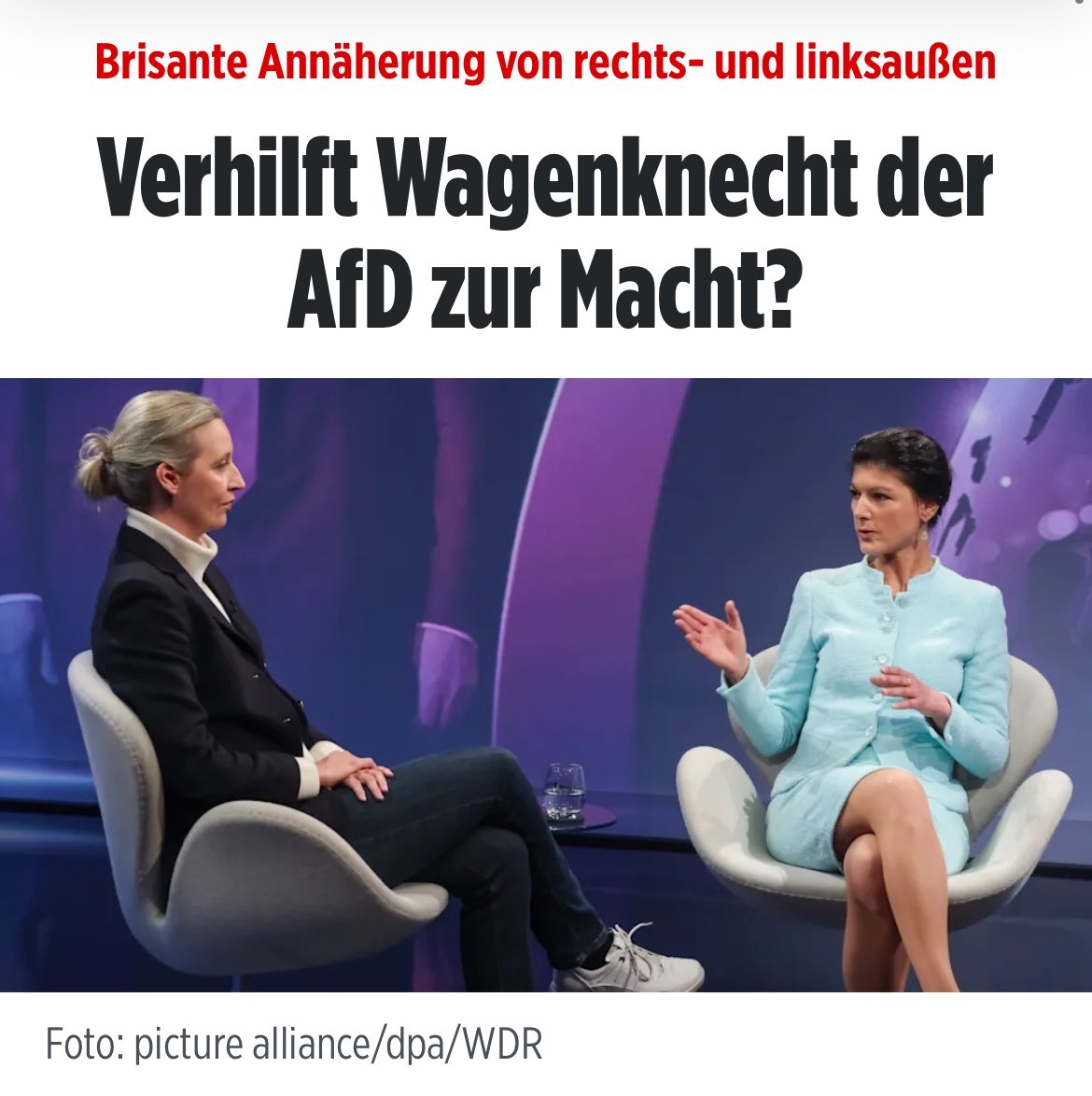 DSozialismus's tweet photo. Wenn die Altparteien und Mainstream-Medien kreischen, dann haben Sahra #Wagenknecht und das #BSW alles richtig gemacht.

Das Altparteien-System muss endlich gebrochen werden, Zeit für die Politikwende in Deutschland!

#NurNochBSW https://t.co/btrlS550VI