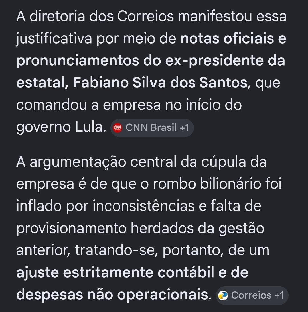 xdecoaquele's tweet photo. @VEJA E também vale lembrar que a diretoria da estatal lá em 2022 disse não existir prejuízo.
https://t.co/MIrZptqpEz https://t.co/CAYkuXqQUg