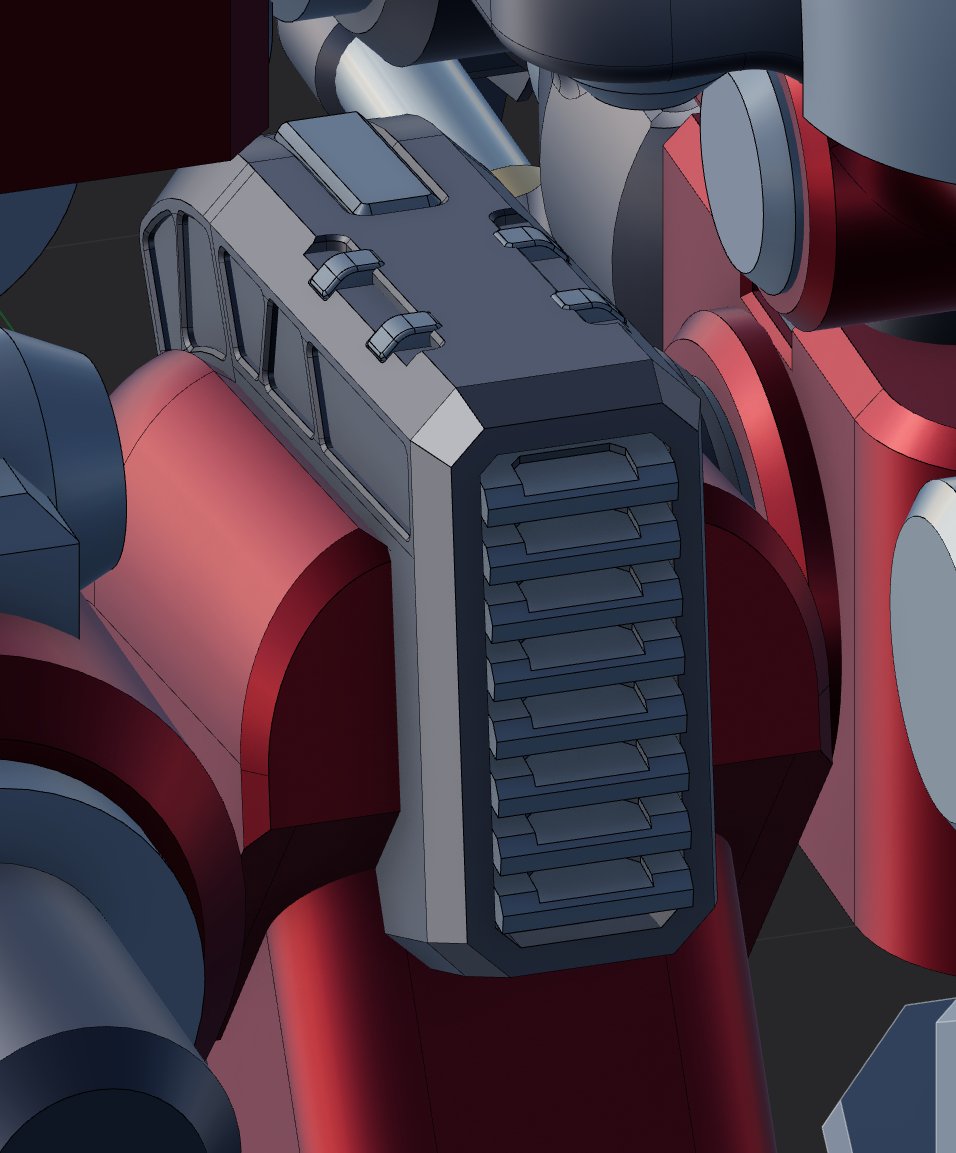 gumustdo's tweet photo. Detailing parts is fun and also part of me procrastinating on finish the rest of Mech properly lol https://t.co/j4yzgNFbSa