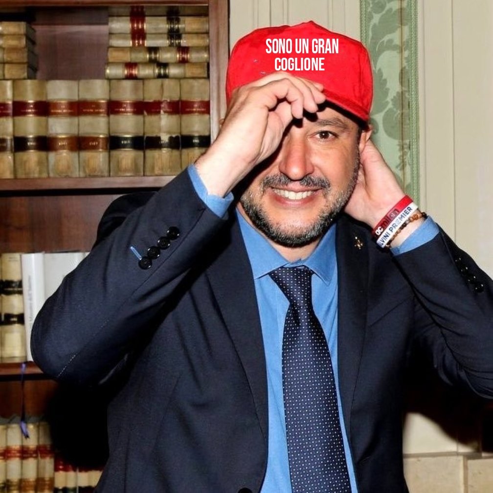 Tranviereincaz1's tweet photo. @AlanPanassiti #SalviniPagliaccio
#SalviniCazzaro https://t.co/jNTVAdGnp3