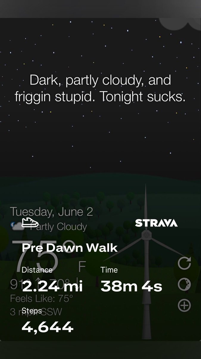 Floridaboiler's tweet photo. #awalkaday keeps the #cabinfever away #walkchat #whattheforecast #wtforecast https://t.co/Dtky08rZQf