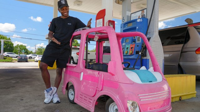 LikeAMailman's tweet photo. 126's Attention Grabbing Acknowledgement led to Georgia's Mali Hightower, who turned a pink Barbie Camper into a gas-powered vehicle. We may have accused him of being a "Make a Scene, Mali," more about collecting internet points #podcast #spotifypodcast #applepodcasts https://t.co/rFWiFdoDpI