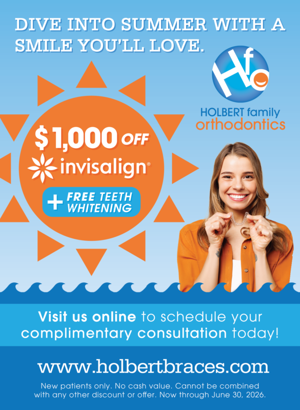 holbertbraces's tweet photo. Make a splash this summer with Holbert Family Orthodontics! 😁

🏖️ $1,000 OFF Invisalign® treatment
✨ FREE professional teeth whitening
📅 Offer valid through June 30, 2026
👉 https://t.co/LnaR32PO6c

#HolbertFamilyOrthodontics #Invisalign #NewKent #Richmond https://t.co/EM1XlmtUO0