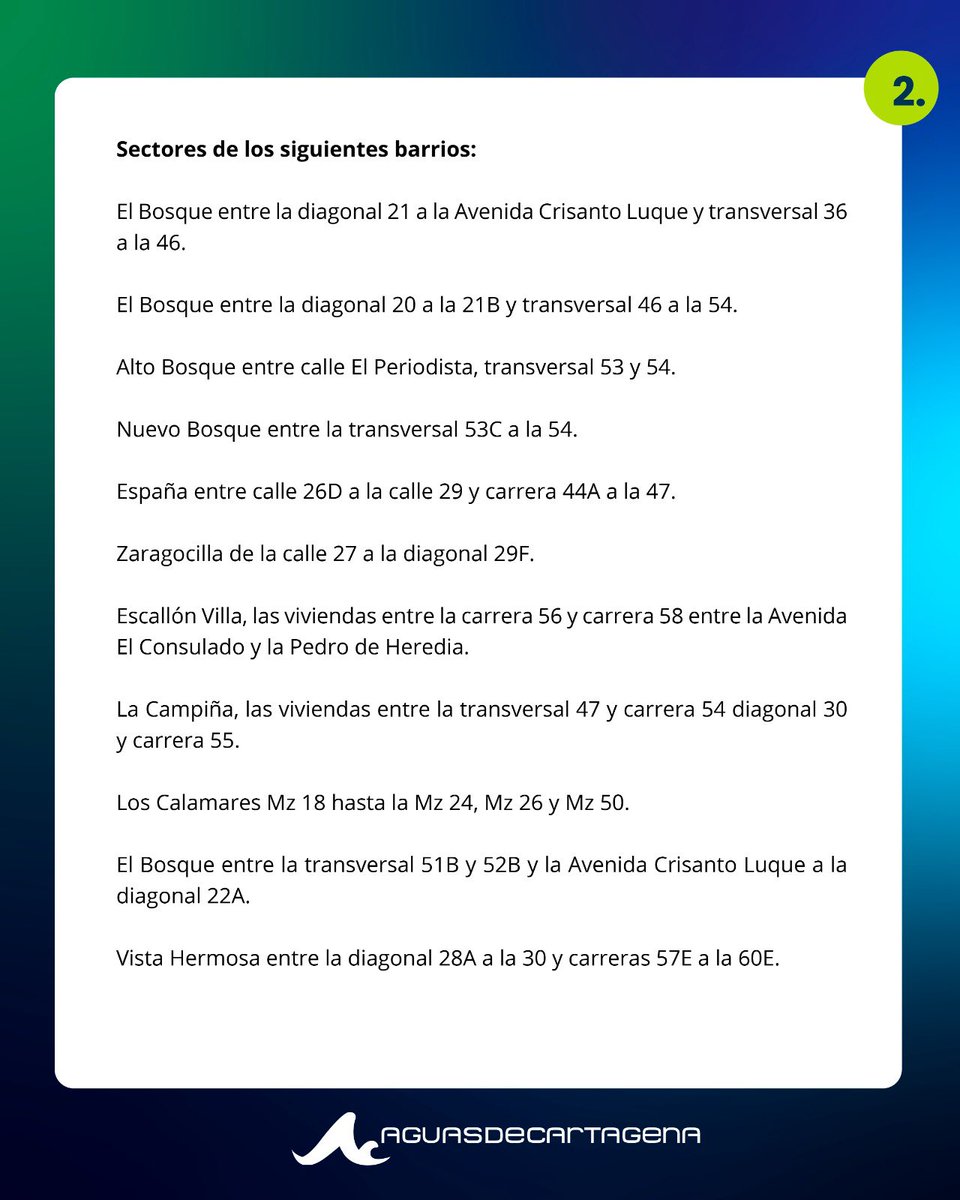 Acuacar's tweet photo. Programación para el día miércoles 3 de junio💧 https://t.co/mJUhrgopMZ