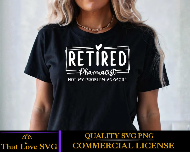 ThatLoveSVG's tweet photo. Retired Pharmacist svg png pdf, Officially Retired Pharmacist svg, Funny Pharmacist Retirement SVG, Retired 2026 SVG, Pharmacy Gift SVG https://t.co/7HGzPsKtGT via @Etsy #shopindie #etsyvintage #etsygifts #shopsmall #etsyfinds https://t.co/KBTSHJmpvw