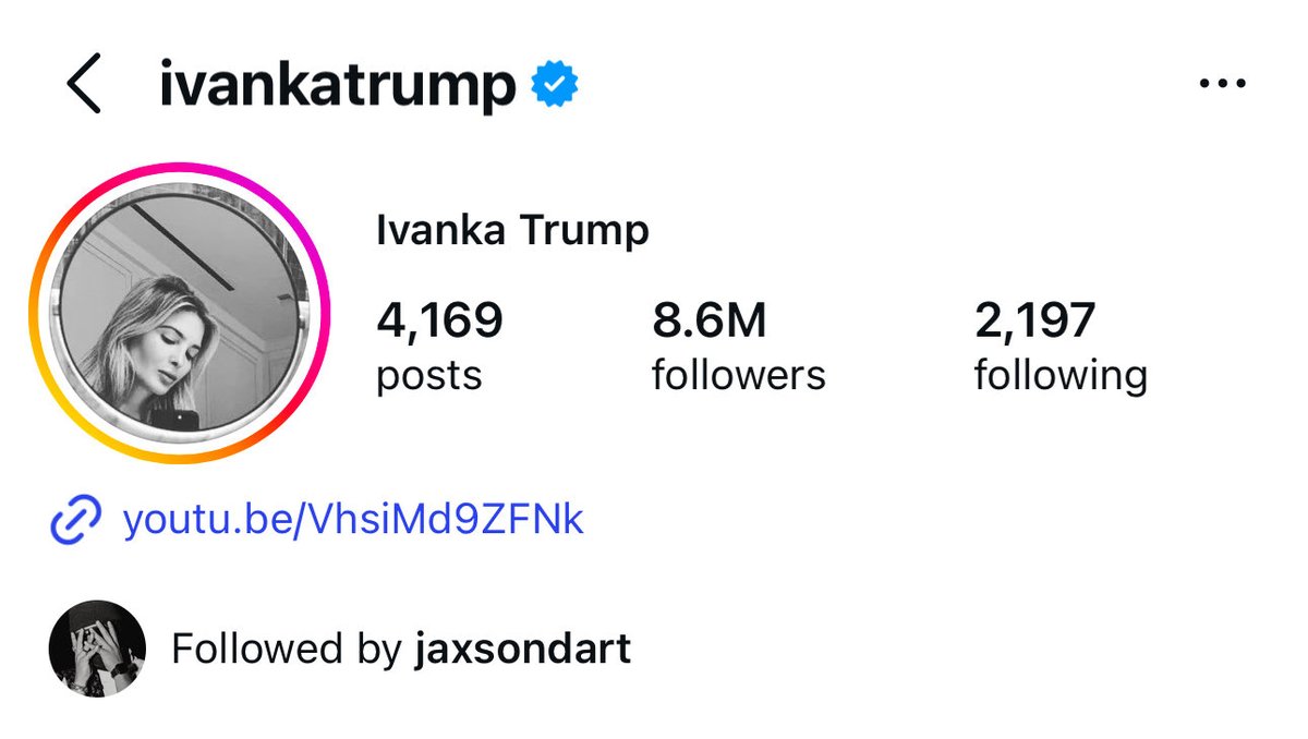 patriottakes's tweet photo. In addition to Donald Trump, Giants QB Jaxson Dart also follows Ivanka, GOP Senator Mike Lee, and Trump 2024 surrogate Sage Steele on Instagram https://t.co/6MdzYs36fh