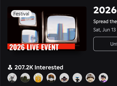 badimo's tweet photo. 200,000 have signed up for our 2026 Live Event.
Are you one of them? https://t.co/xO69nZsaI9