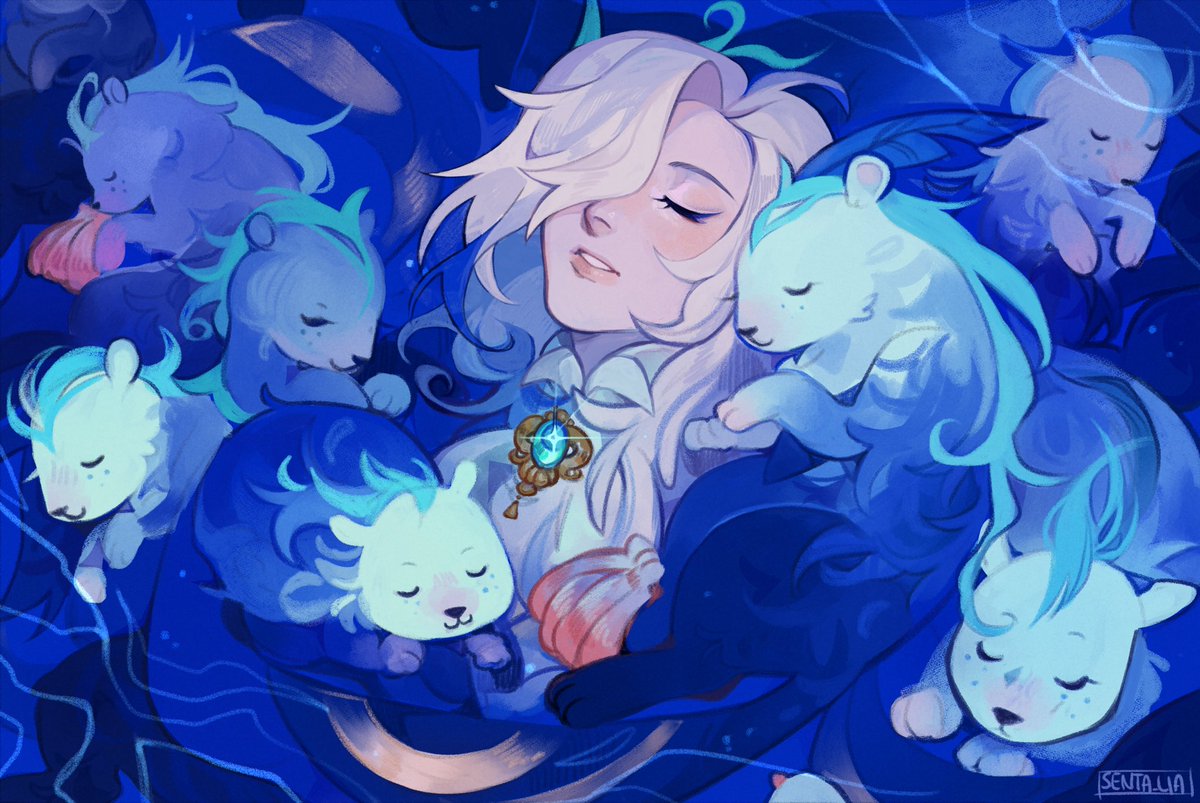 Senta_lia's tweet photo. I've made a few edits to my old Neuvi art and now I like it even more!!🫧

It’s nice to realize how much I’ve improved over the past two years 🦦💟
#genshinimpact #原神 #Neuvillette https://t.co/6FMk8UELE8
