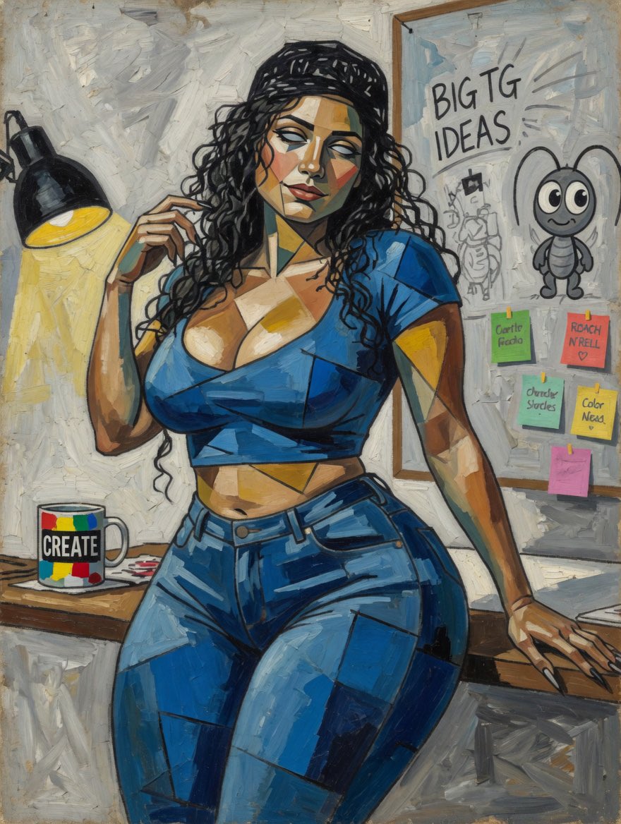 Xsmom15's tweet photo. I’m so excited for this human. 

Go follow her journey to stand up comedy IRL. 

Oh and read the comics for free if you want!  And color. Oh and….  

And #drawordie 🏴‍☠️

Can’t wait to hear about DJ’s trip to Ireland. Where are my NFT baddies from all over the world? https://t.co/4vncaVZbNu