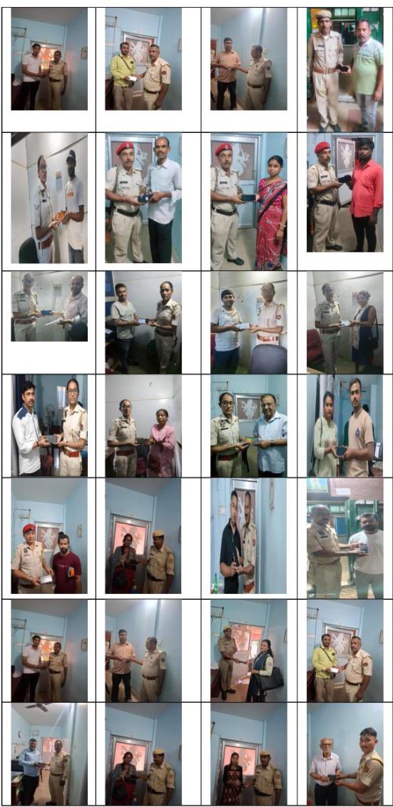 GuwahatiPol's tweet photo. π Lost & Found! π±
WGPD team recovered 79 lost mobile phones in May, 2026, and returned them to their rightful ownersβbringing back smiles!
#LostandFound #ServiceWithASmile
@CMOfficeAssam @himantabiswa
@assampolice @HardiSpeaks
@DGPAssamPolice https://t.co/tGa74Is02T