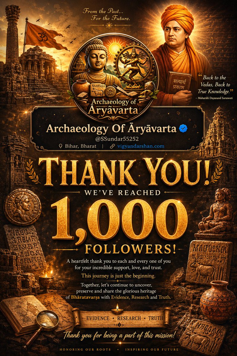 Archaeology Of Āryāvarta tweet media