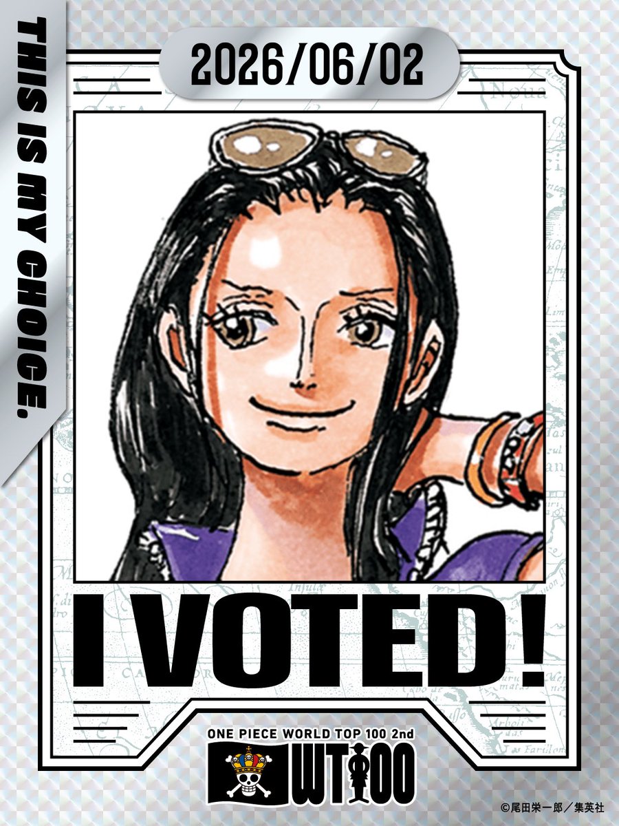 renrobinn's tweet photo. Not much time left, VOTE FOR NICO ROBIN ! https://t.co/XHX0CB9VS7