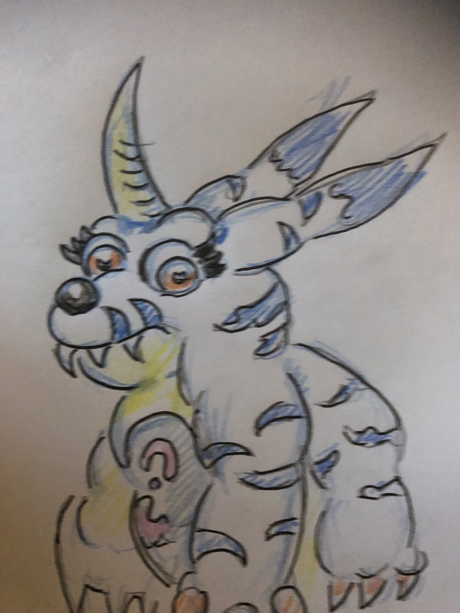 UNGR3's tweet photo. https://t.co/YpqmN7ZQNI #request #fanart #digimon #traditionalart #traditionaldrawing #drawing #inked #colorpencil #colorpencils https://t.co/bF7kO2lwAJ