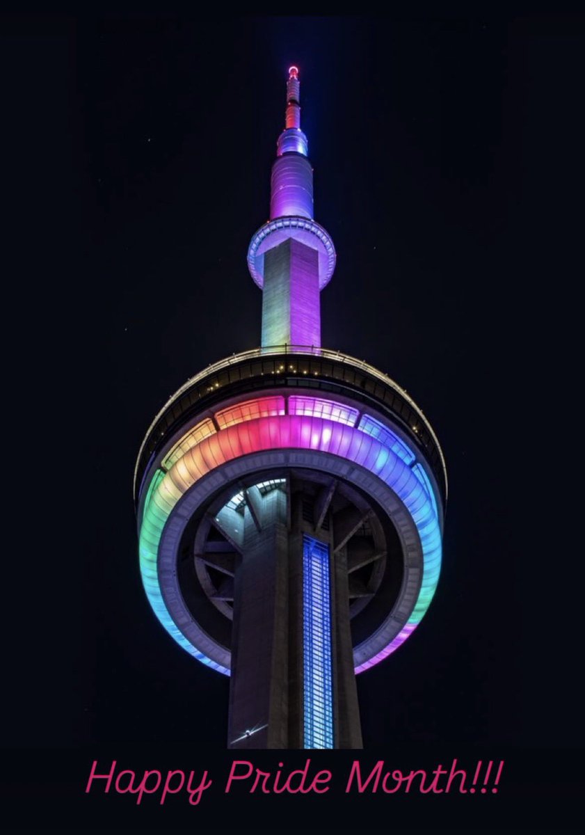 mkaandrew's tweet photo. Happy Pride Month.
📸 CNTower https://t.co/pLIULEZNvs