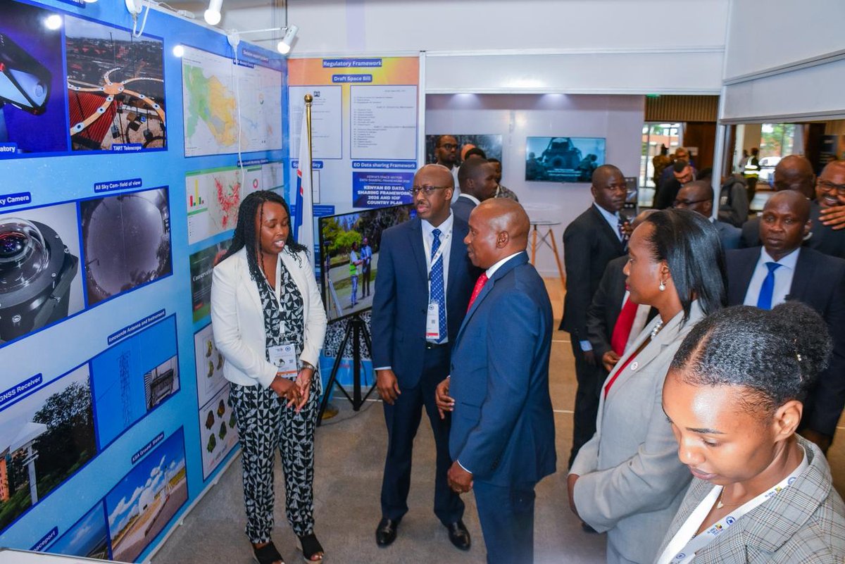 Planning_Ke's tweet photo. @planning_KE @KNBSstats took a center stage in showcasing its leadership in modernizing data collection and analysis through satellite imagery and real-time analytics @KeTreasury @BonfaceBMakokha @KenyaVision2030 @NCPD_Kenya https://t.co/FFzDOOL4Ey
