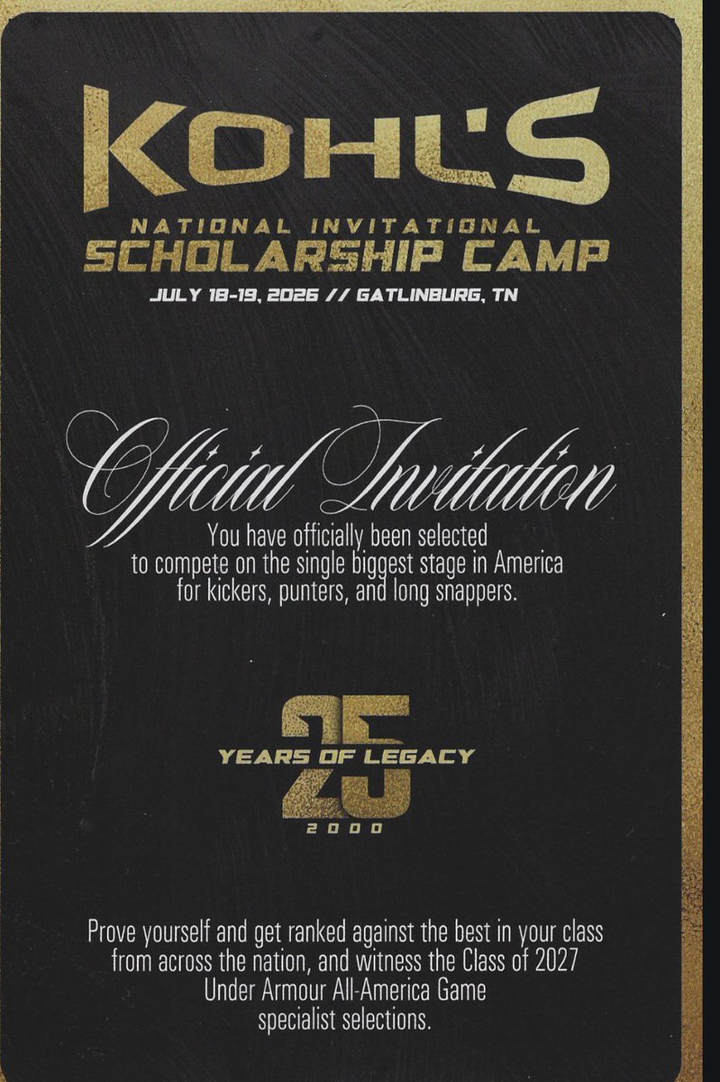Arad_Teflanab's tweet photo. #AGTG Had the pleasure of showcasing my talents as a 2028 @SMUFB and spoke to many of the coaches present .Blessed for another invitation to kohls the opportunity on the Eastside to kick this 56.
@tonybenedetto19
@coachdrecortez
@kickingexposure
@coachBrian_Egan 
@HKA_Tanalski https://t.co/E7cHcVoZhG