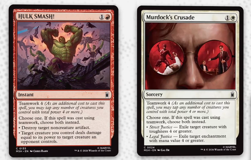 hollowmandrake's tweet photo. #previews #mtgxMarvel https://t.co/luTYKAnLFs