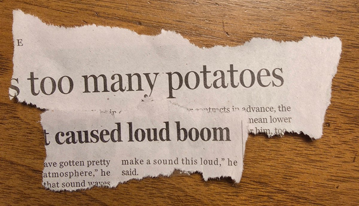 RuncibleSpork's tweet photo. Be careful out there. Taters are everywhere this summer. https://t.co/RK0OlfKfK2
