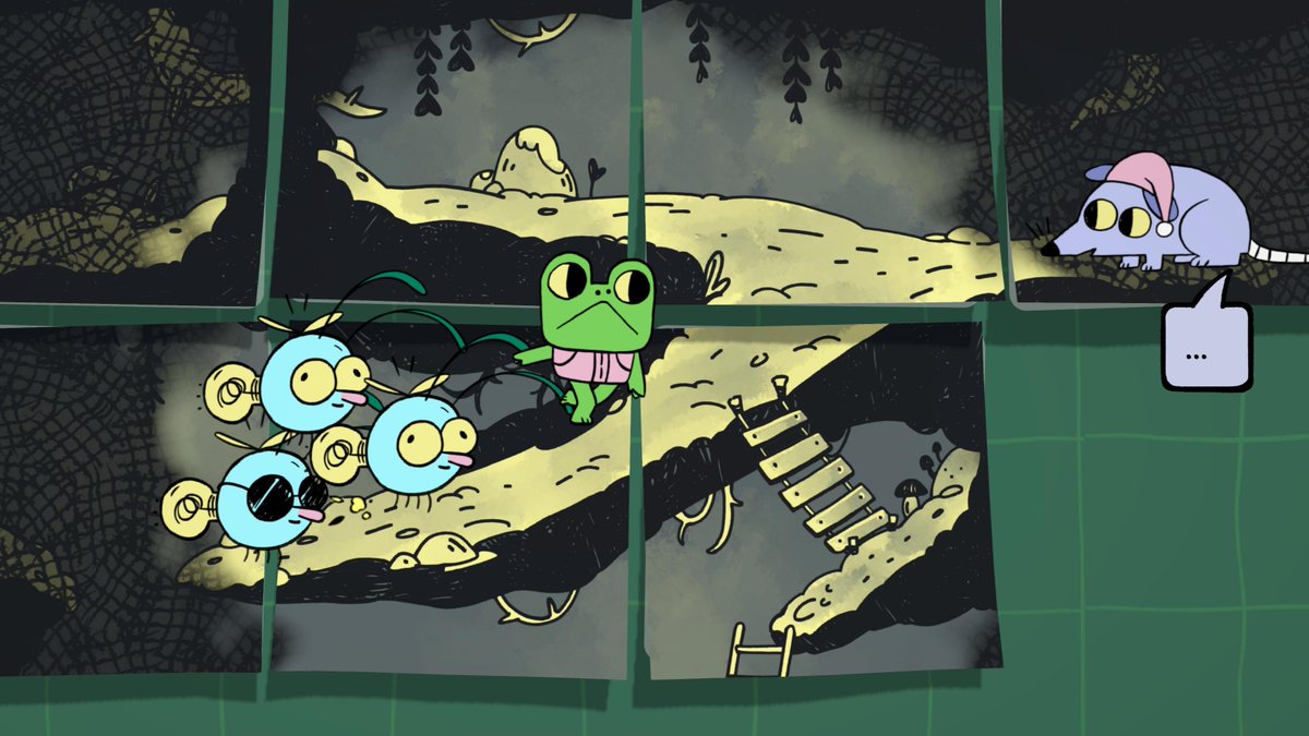 bright_gambit's tweet photo. 🚨🐸 The Walk The Frog discount ENDS IN TWO DAYS! 🐸🚨 

Don’t miss your chance to grab this cozy frog puzzle adventure at a special price 💚🧩✨

Hop in before the sale disappears! #gamedev #indiegames https://t.co/1L9tPbQS4D