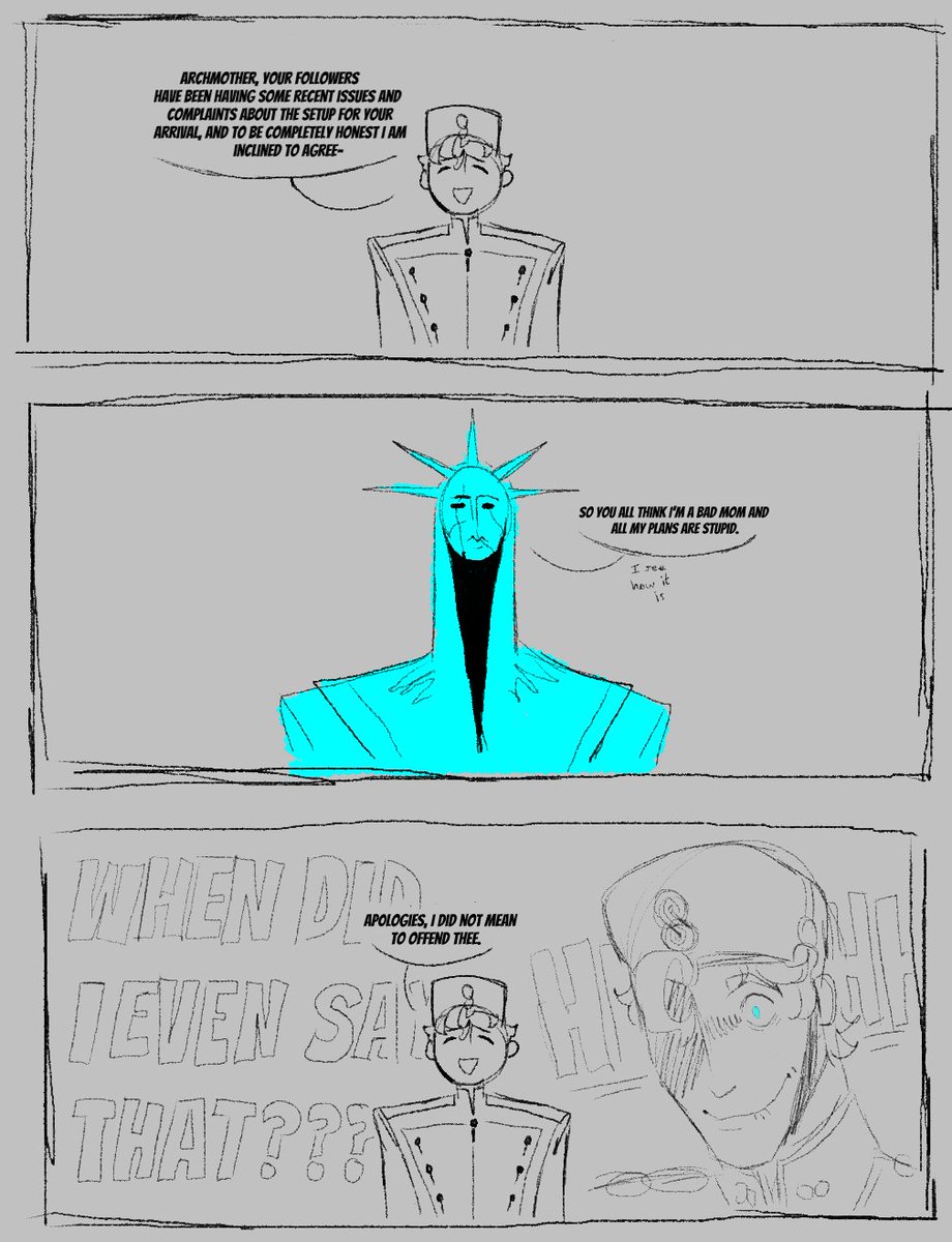 MadameLumanii's tweet photo. and a stupid little comic https://t.co/qID089AB77