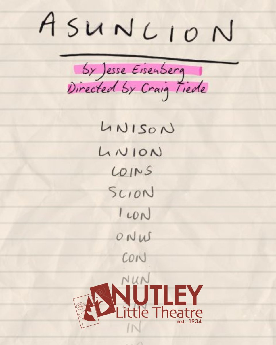 ON3NJ's tweet photo. 🎭 @NutleyLittleTheatre presents Asuncion by Jesse Eisenberg, running weekends June 12–27. What starts as a simple favor between roommates quickly spirals into tension, contradictions, and uncomfortable truths. 
For tickets>> https://t.co/RsEumMD0JQ https://t.co/y0FCanpzda