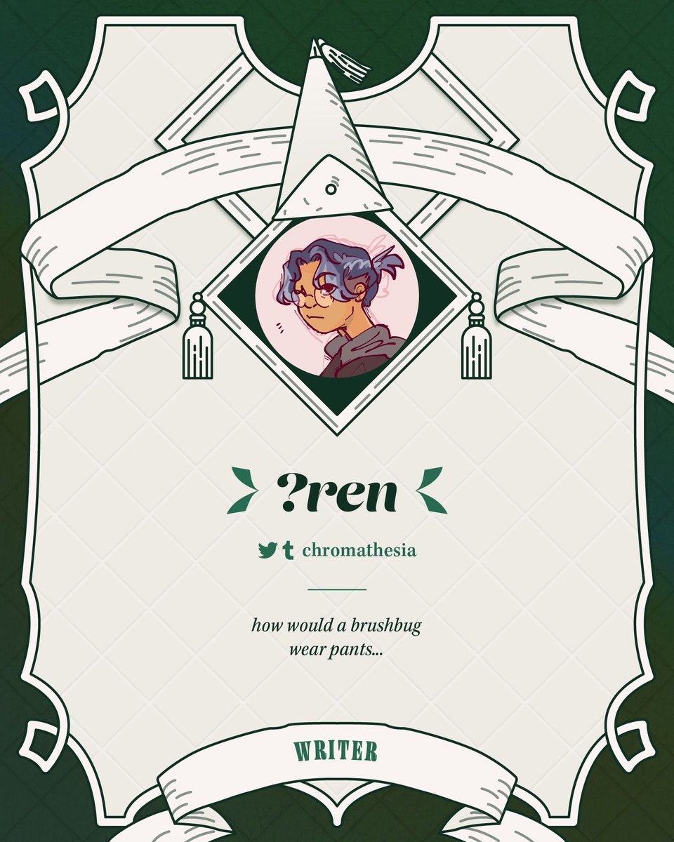 whaspellbook's tweet photo. ✶APPRENTICE SPOTLIGHT✶

Make way for Fable Writer @chromathesia! From silverwood spells to tales of witches untouched by age, ?ren’s stories read like forgotten myths tucked deep within forbidden archives.

#WHA #Δ帽子 #WitchHatAtelier #WSZcontributors https://t.co/MHMRnkQdgZ