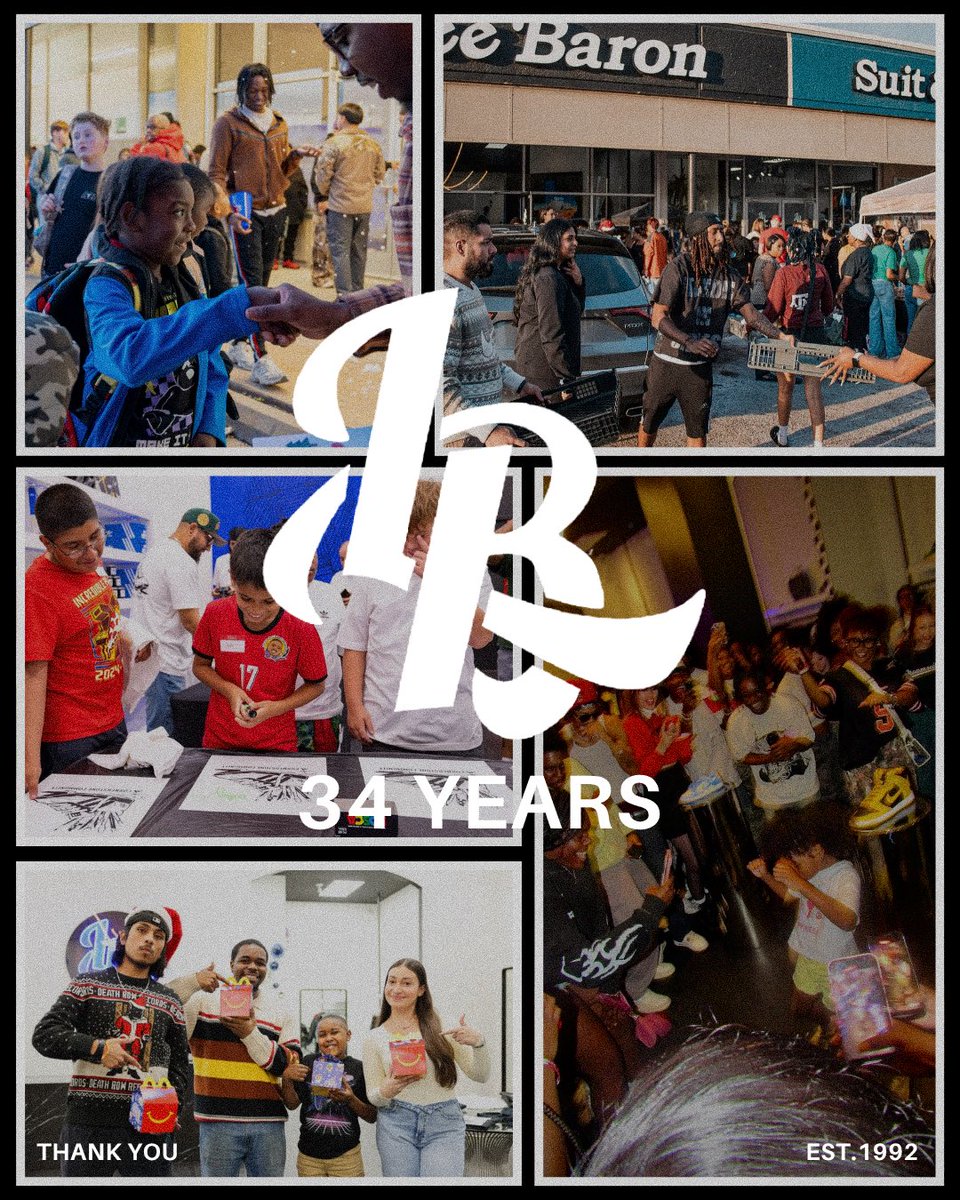 leebaron2's tweet photo. Through thick and thin… Thank you for 34 amazing years Lee Baron family. https://t.co/SCa0AT4TIO