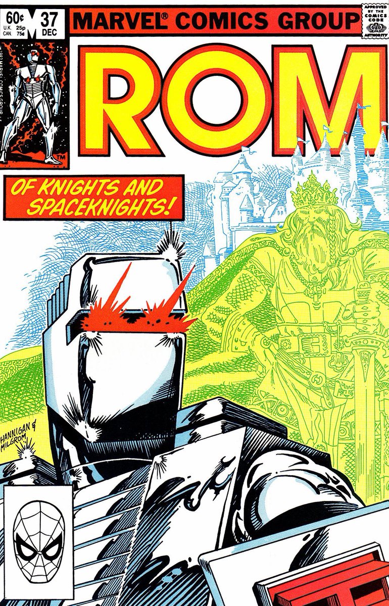 hasbr0mniverse's tweet photo. Marvel Tales Of Rom Spaceknight!
Cover Date: December 1982 - Storylines/Events: In Days Of Olde, When Knights Were Bolde #RomSpaceknight https://t.co/BJPHN5VZrA