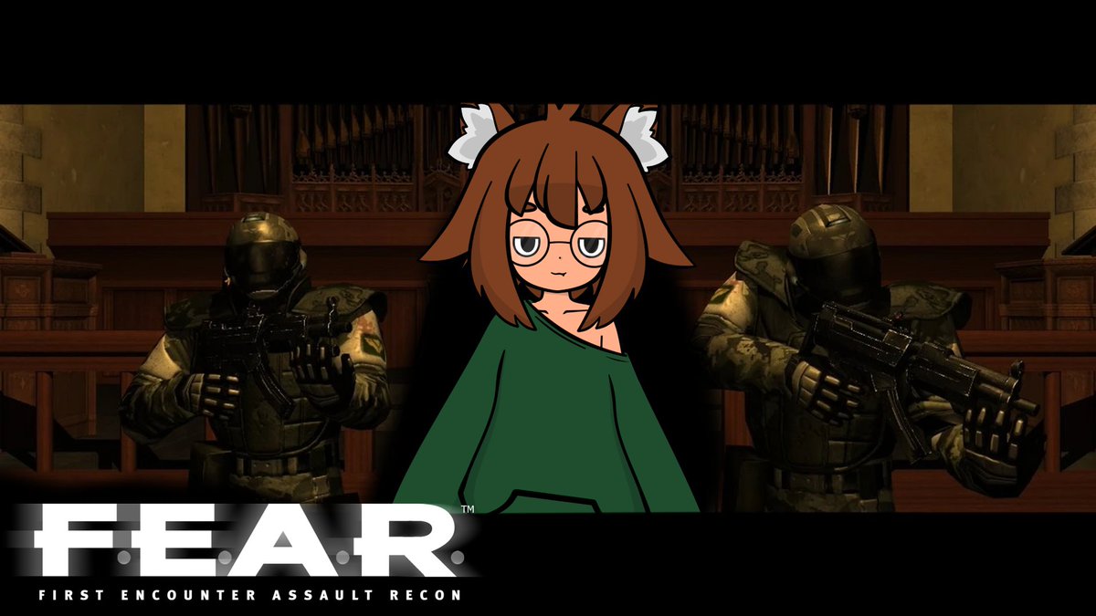 FutaVT's tweet photo. 【F.E.A.R.】
The only thing they fear is grenade spam

Waiting Room🔽
https://t.co/KRh7lLPsTU
LIVE ▶ 3pm EST  /  8pm GMT  /  4am JST https://t.co/yTVwx5vgEd