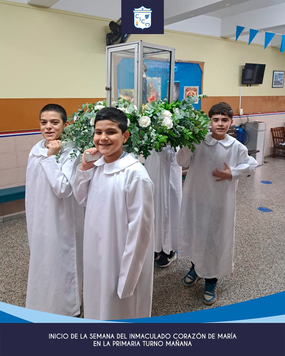 cicmpy's tweet photo. 💙 Iniciamos la Semana del Inmaculado Corazón de María, un tiempo para renovar nuestra fe y vivir con mayor devoción el amor de nuestra Madre. ✨🙏 https://t.co/zbp1rKIQ2h