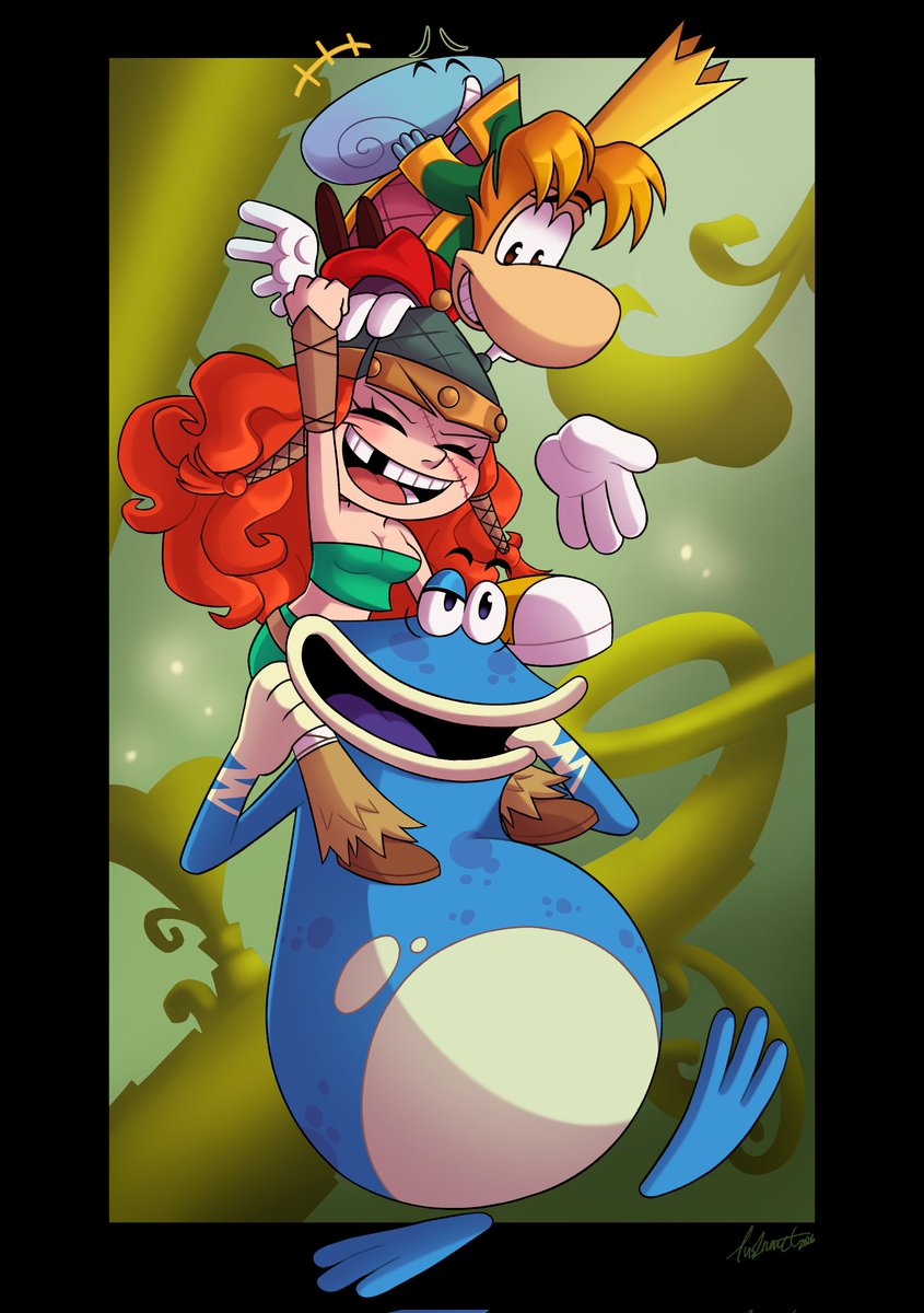lus1naut's tweet photo. Looking forward to seeing them today!!

#Rayman https://t.co/OMGnlqZ8BQ