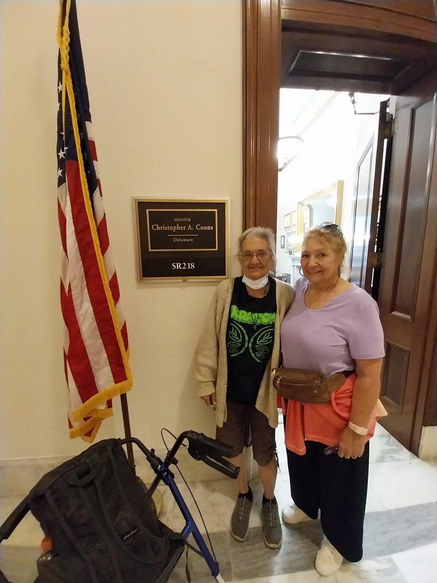 KratomStory's tweet photo. This is Kratom advocacy in action! 💪 Venus (@siennagsd) and her mom spent the day on Capitol Hill in Washington DC talking to reps and aides about natural Kratom. Our voice matters, and it truly makes a difference. https://t.co/wVFz30SkDT