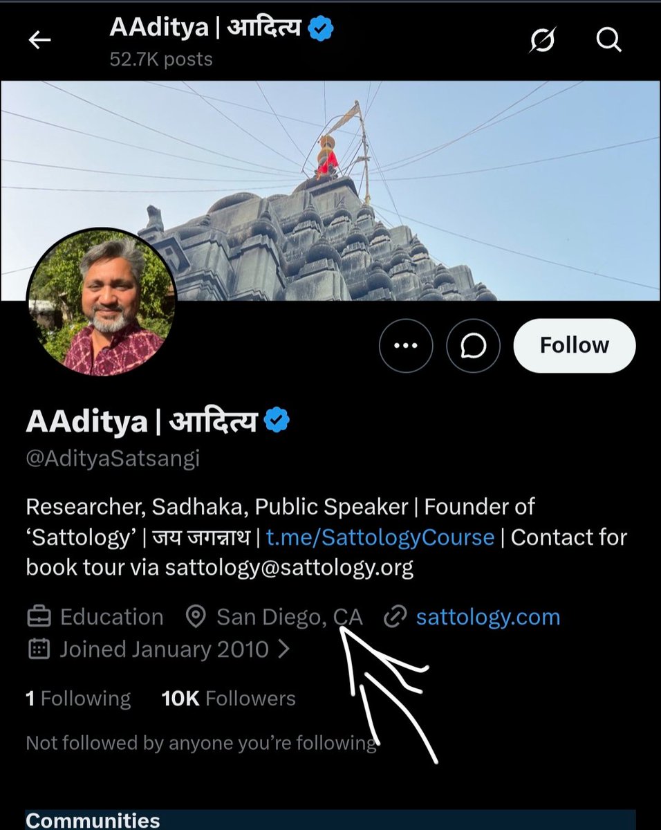 ManuGiverespect's tweet photo. @AdityaSatsangi Khud to india se bahar hai aur gyan pilvalo kitne paise mile hai bheek mein https://t.co/A5ddKJ0MAv
