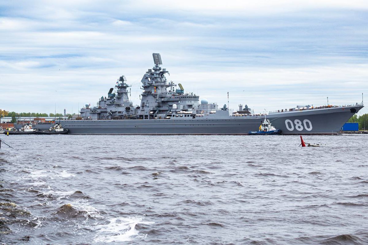 Project 11442 Russian Navy Project 11442 Kirov-class heavy nuclear-powered guided ...