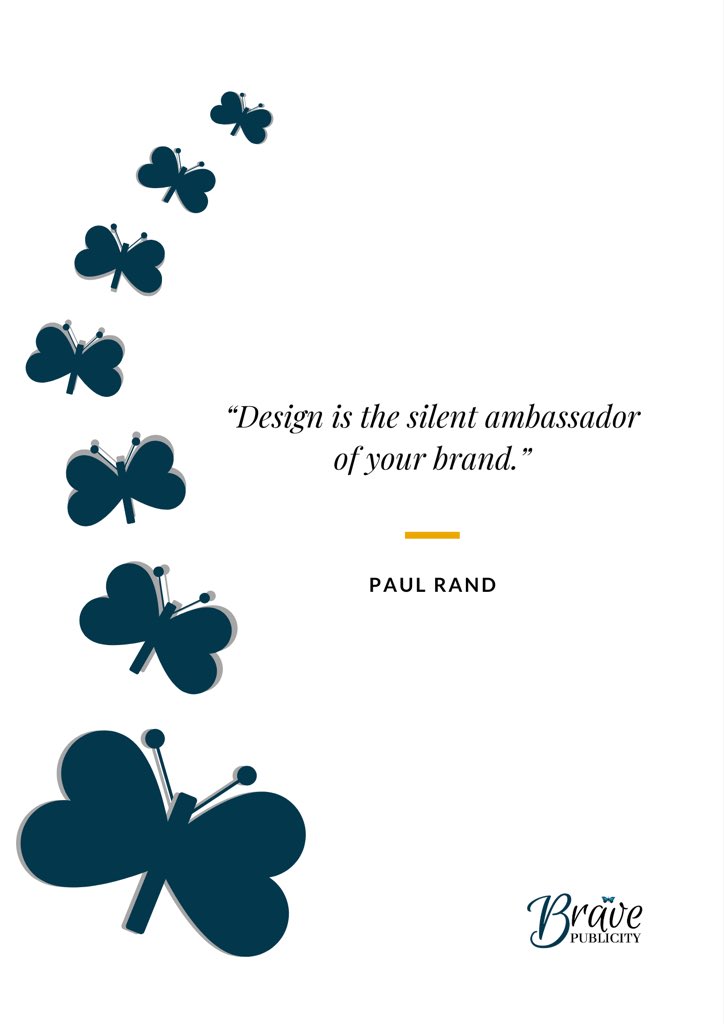 bravepublicity's tweet photo. "Design is the silent ambassador of your brand."  - Paul Rand.

#BravePublicity #BraveSPEED #PaulRand #GraphicDesign #Designer https://t.co/4UchRQ58vQ