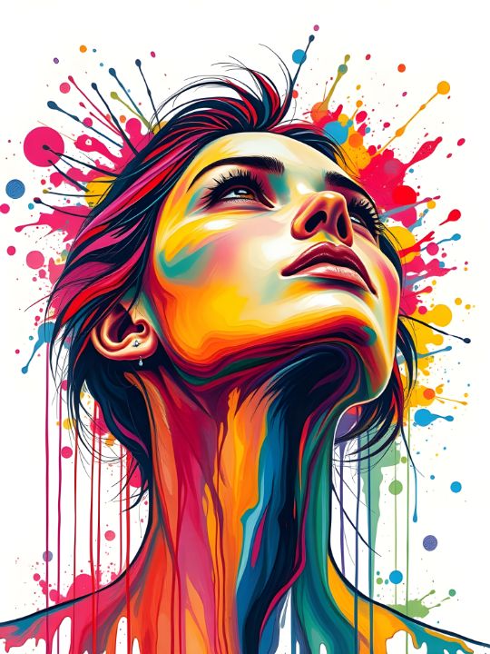 BlockedGravity's tweet photo. Art of the Day! "Gaze". Buy at: https://t.co/Mor9d7IVRG https://t.co/cAOpr3SuuK