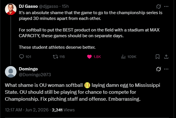 FRD68's tweet photo. So this dumbass, doesn't know that DJ Gasso is at Arkansas.... the OU hate is pathetic. https://t.co/m2XcIbm2BG