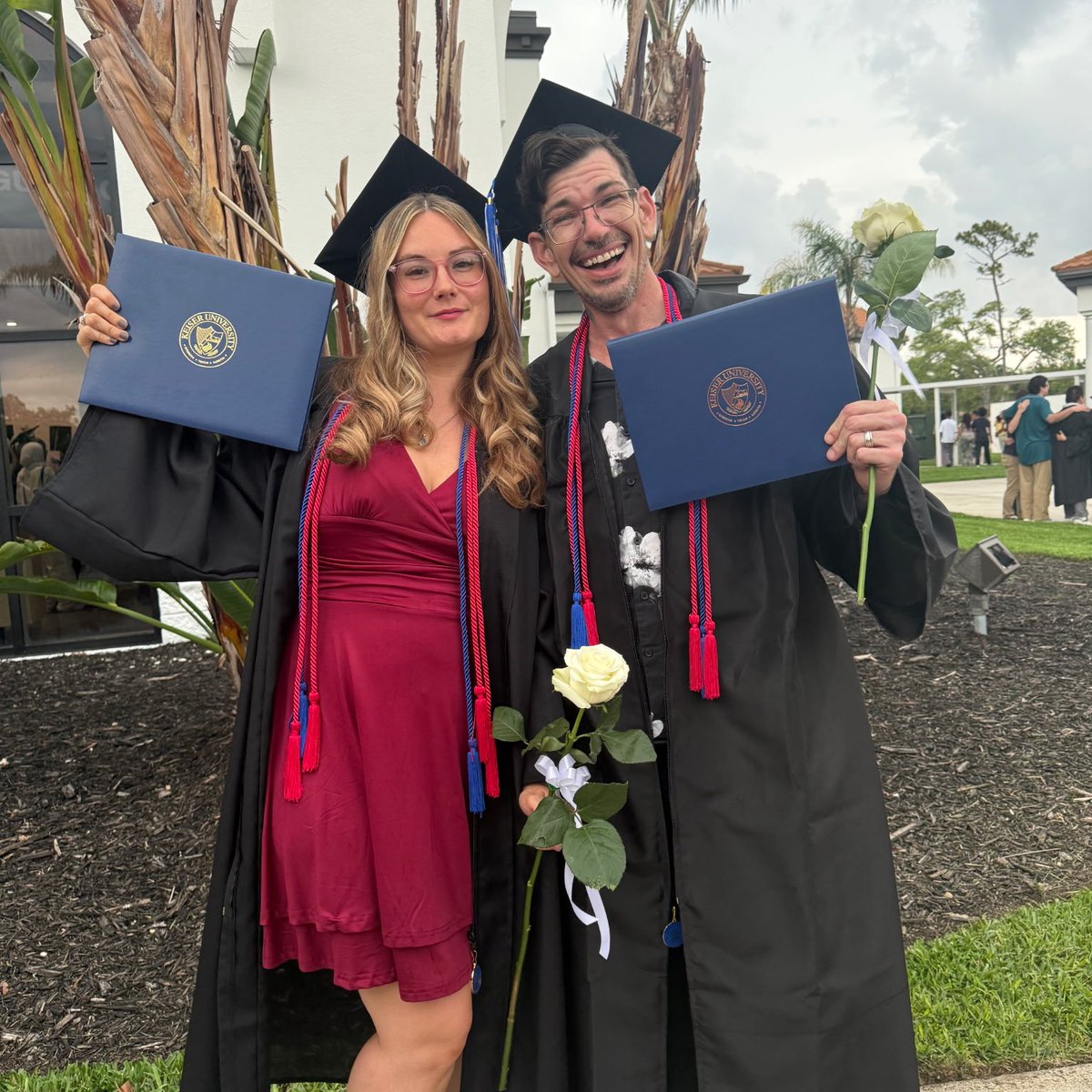 KeiserU's tweet photo. Keiser University Daytona Beach honored its latest graduates as they walked across the commencement stage, surrounded by family, friends, faculty, and loved ones. 

We proudly welcome these graduates to the Keiser University alumni community and anticipate the positive influence they will have in their careers and communities.

Congratulations, Class of 2026!