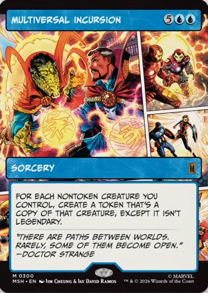 MTG x MARVEL】 《マルチバース規模の侵攻》