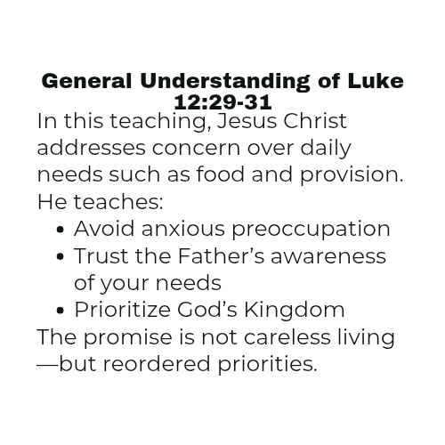 iamo_cube's tweet photo. Reflecting on 📖 Luke 12:29-31
#Reflection
#SeekFirst 
#TrustGod 
#FaithOverFear 
#KingdomLiving https://t.co/lGA2bPSah7