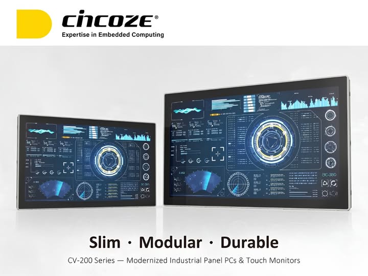 MA_Rugged's tweet photo. #Cincoze's new CV-200 Industrial #PanelPC: slim, modular, and built tough for factory #HMI. 3mm slim bezel, Full HD wide-view display, #IP66 + 7H glass with wet-touch, and 40+ config options (10"–21.5"). Modernize your floor: https://t.co/GxOVDByK6C
#Manufacturing https://t.co/tz2x7HAhlo