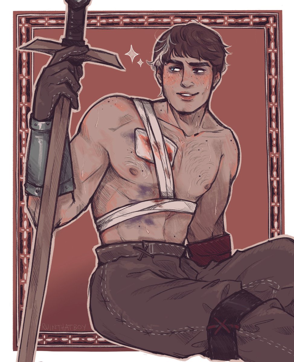 ruinthatboy's tweet photo. beating him up in the tiltyard as punishment for occupying my thoughts 

#valarr #valarrtargaryen #akotsk https://t.co/lyDKbTrAKq