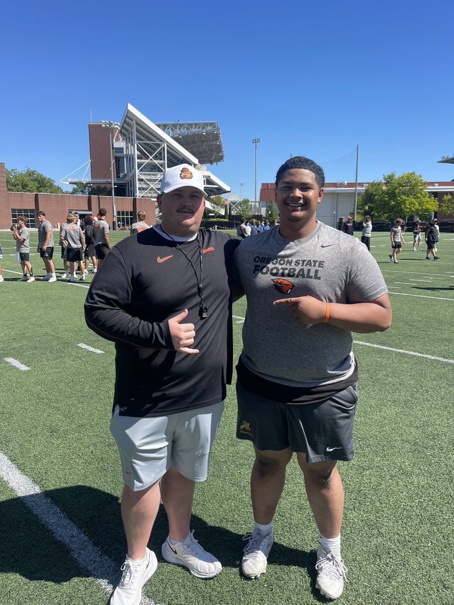 NatePeau's tweet photo. It was a blessing to be able to compete at the Oregon state Camp this weekend,  Thank you @CoachB53 @CoachMalot https://t.co/4bA4jlAeF6