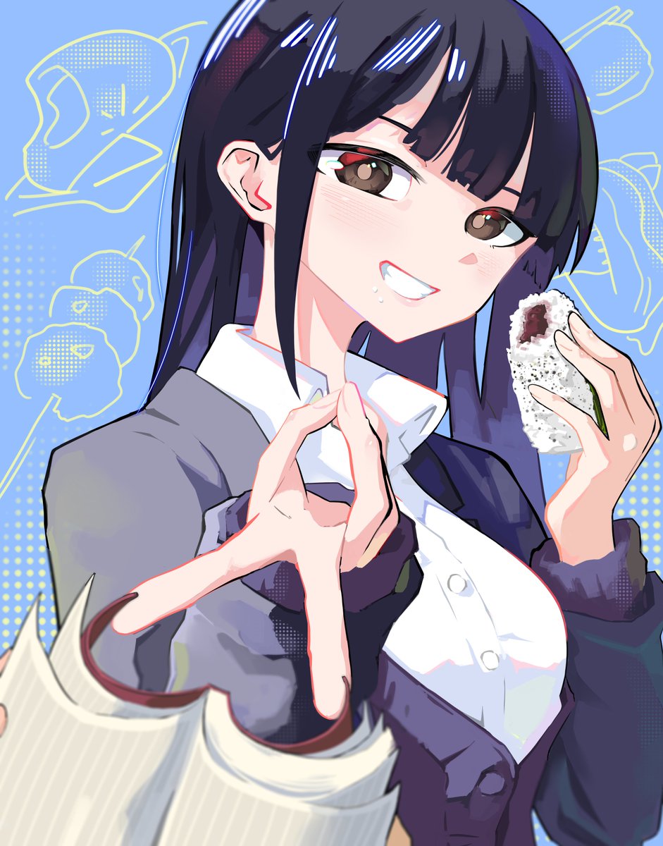 Yam_7171's tweet photo. 💙Yamada Anna💙🍙

#僕ヤバ #TheDangersinMyHeart #animefanartㅤㅤㅤㅤ https://t.co/aZenHeo00I