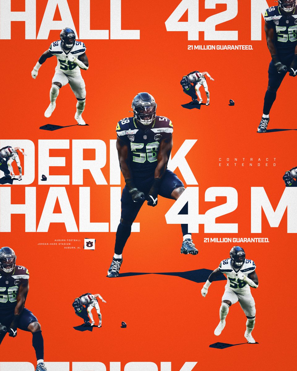 AuburnFootball's tweet photo. Pay day for D-Hall 🔥💸 https://t.co/0V5ssuLlG0
