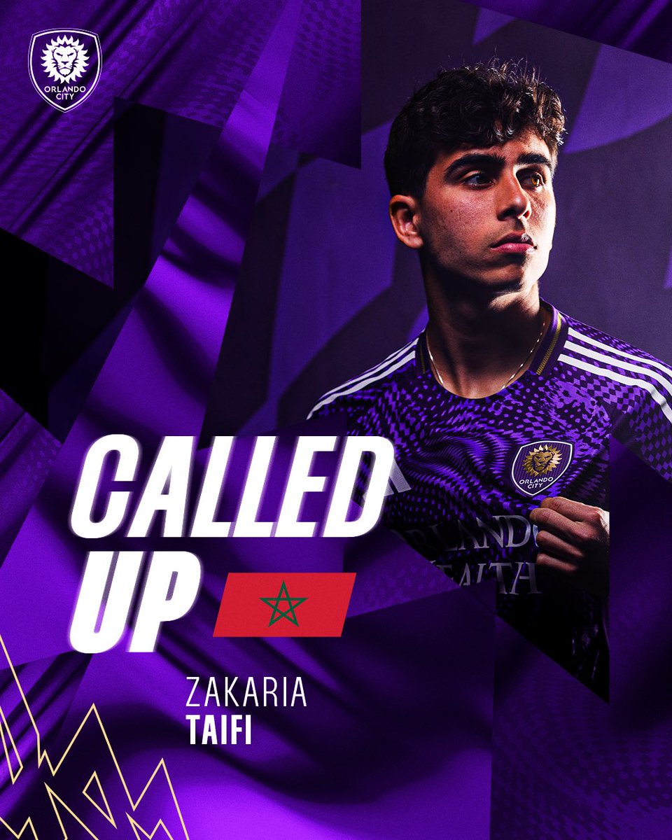 OrlandoCitySC's tweet photo. Called to Represent 🇲🇦

Taifi has joined Morocco's U-23 National Team for training camp in Salé 👏 https://t.co/FyhsIjwIwA